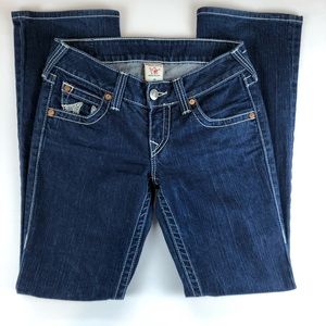 True Religion Straight Blue Jeans
